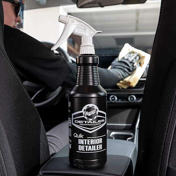 Meguiar's D14901 Detailer Quik Interior Detailer 3.79L safely cleans all interior surfaces - Image 5