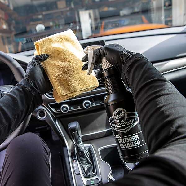 Meguiar's D14901 Detailer Quik Interior Detailer 3.79L safely cleans all interior surfaces - Image 6