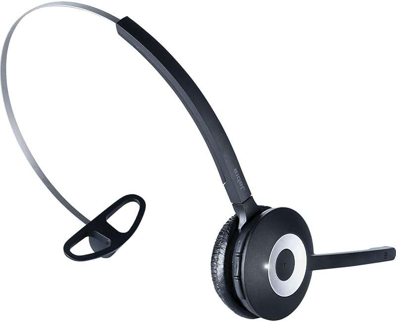 Jabra PRO 930 MS Mono Lync Optimized Wireless Headset for Softphone, Black, Mono Speaker - Image 3