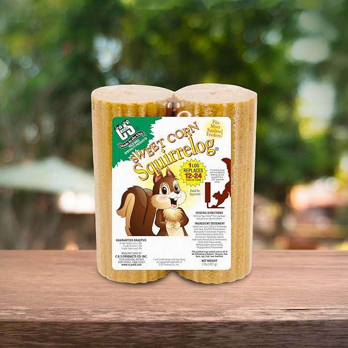 C&S Sweet Corn Squirrelog, 6-Pack Refill - Image 2