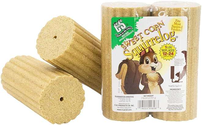C&S Sweet Corn Squirrelog, 6-Pack Refill - Image 12