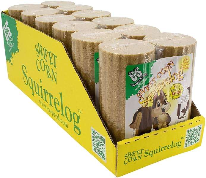 C&S Sweet Corn Squirrelog, 6-Pack Refill - Image 13