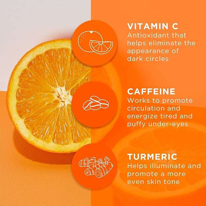 Andalou Naturals Luminous Eye Serum - Illuminating Under Eye Moisturizer for Dark Circles and Puffiness - With Vitamin C & Caffeine for a Rejuvenated, Youthful Appearance - 0.6 Oz - Image 6