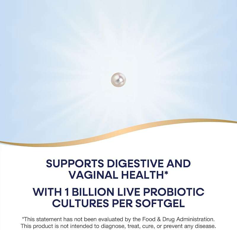 Nature's Way Women's Probiotic Pearls, Supports Vaginal and Digestive Health*, 1 Billion Live Cultures, Protects Against Occasional Bloating & Constipation*, Easy-to-Swallow Softgels, 30 Count - Image 2