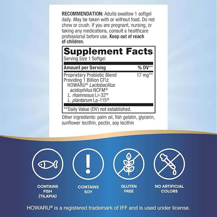 Nature's Way Women's Probiotic Pearls, Supports Vaginal and Digestive Health*, 1 Billion Live Cultures, Protects Against Occasional Bloating & Constipation*, Easy-to-Swallow Softgels, 30 Count - Image 4
