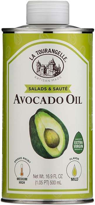 La Tourangelle Avocado Oil 16.9 Fl Oz, All-Natural, Artisanal, Great for Salads, Fruit, Fish or Vegetables, Buttery Flavor - Image 1