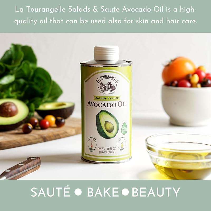 La Tourangelle Avocado Oil 16.9 Fl Oz, All-Natural, Artisanal, Great for Salads, Fruit, Fish or Vegetables, Buttery Flavor - Image 10
