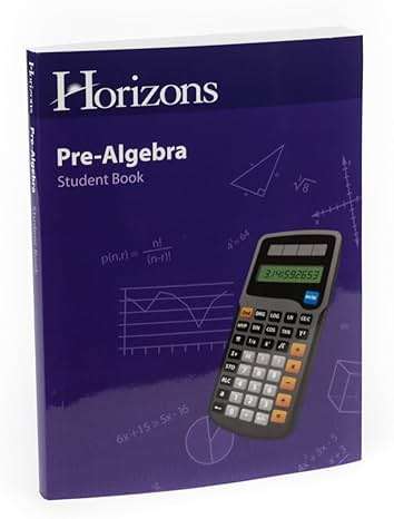 Alpha Omega Publications JMS071 Horizons Pre-Algebra Student Book - Image 5