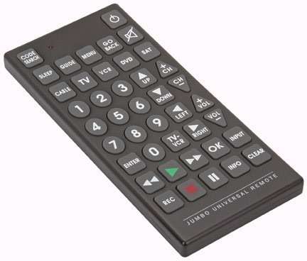 PrimeTrendz TM Jumbo Large Universal Remote Control by USA Cash and Carry - Image 1