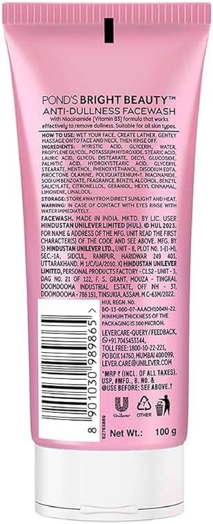 Ponds White Beauty Lightening Facial Foam Daily Spot-Less, 100g by Pond's - Image 2