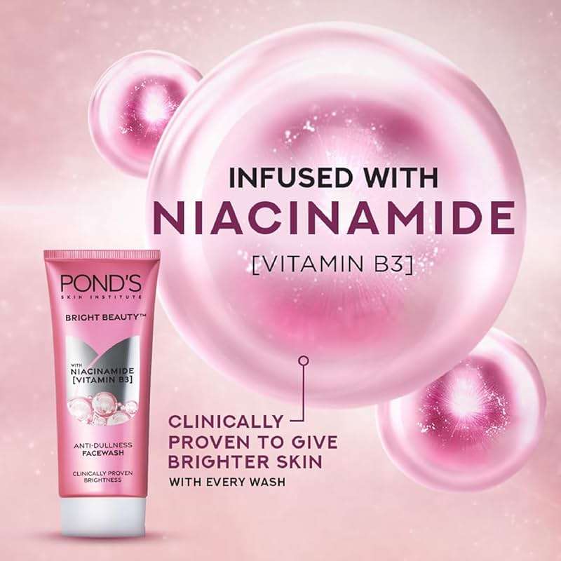 Ponds White Beauty Lightening Facial Foam Daily Spot-Less, 100g by Pond's - Image 4