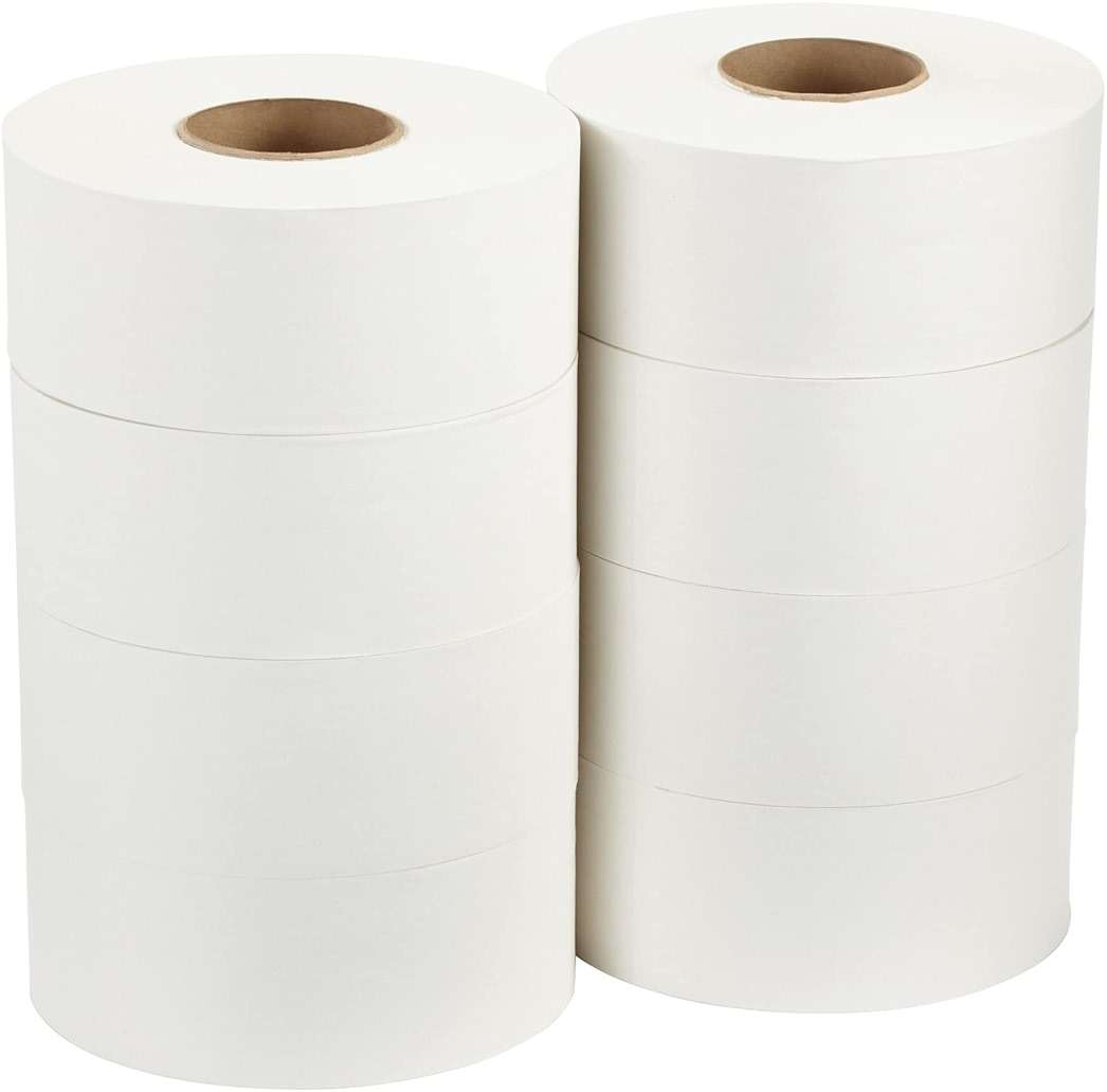 Pacific Blue Select by Georgia-Pacific PRO Jumbo Jr 2-Ply High-Capacity Toilet Paper, White, 1000 Feet Per Roll, 8 Toilet Tissue Rolls Per Case, 13728 - Image 4