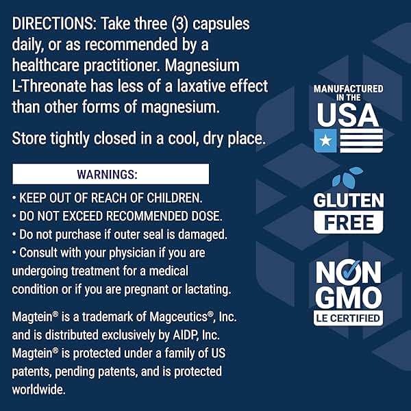 Life Extension Neuro-Mag Magnesium L-Threonate, Memory Health, Quick Thinking, Cognitive Health Support, Vegetarian, Non-GMO, 90 Vegetarian Capsules (144 mg from 2000 mg Magtein magnesium L-threonate - Image 7