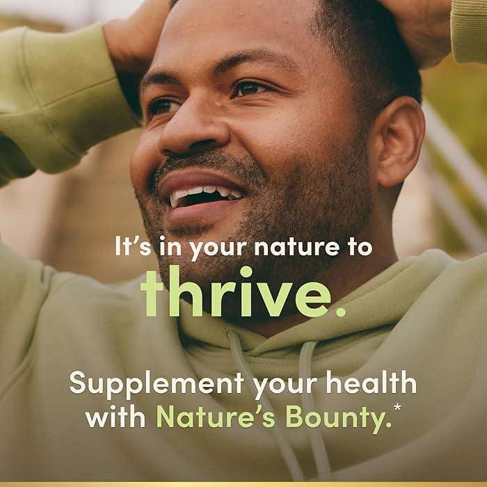 Nature’s Bounty Iron 65mg, 325 mg Ferrous Sulfate, Cellular Energy Support, Promotes Normal Red Blood Cell Production, 1 Serving Per Day, Gluten Free, 100 Vegetarian Tablets - Image 4