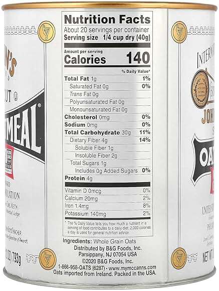 Mccann Oatmeal Irish Can 28 OZ - Image 2