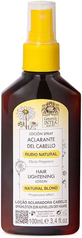 Camomila Intea Blonde Spray – Chamomile Hair Lightener with Gentle Color – No Ammonia or Parabens – 3.4oz - Image 1