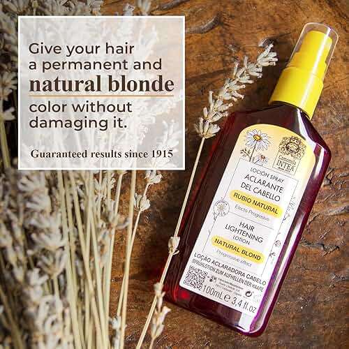 Camomila Intea Blonde Spray – Chamomile Hair Lightener with Gentle Color – No Ammonia or Parabens – 3.4oz - Image 4
