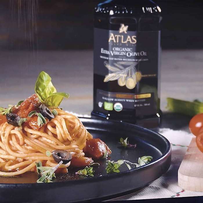 Atlas 750 mL Organic Cold Press Extra Virgin Olive Oil in Glass Bottle, Polyphenol Rich from Morocco | Newly Harvested Unprocessed from One Single Family Farm | Moroccan EVOO Trusted by Award-Winning Chefs - Image 6