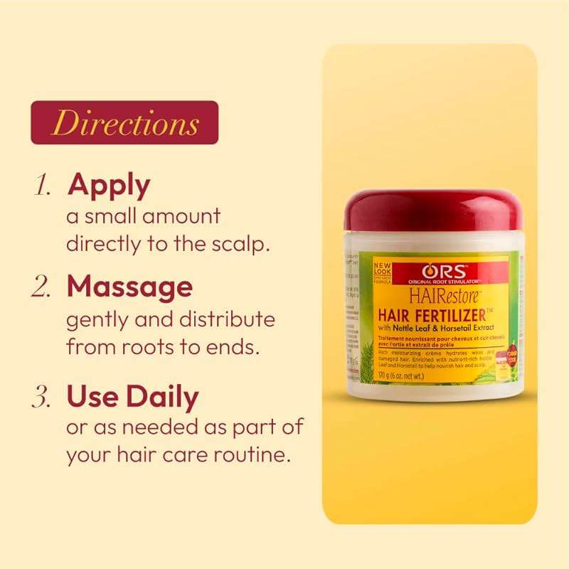 ORS HAIRestore Hair Fertilizer with Nettle Leaf and Horsetail Extract 6 Ounce (1) - Image 10