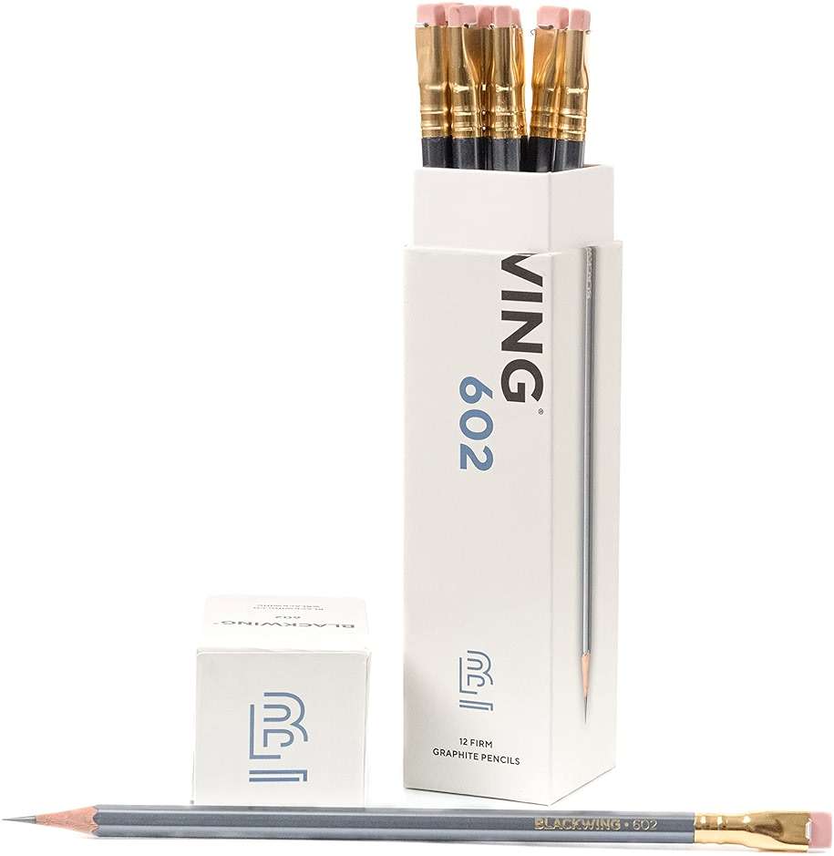 Blackwing Palomino 602-12 Count Pencils with Heritage, Gray - Image 1