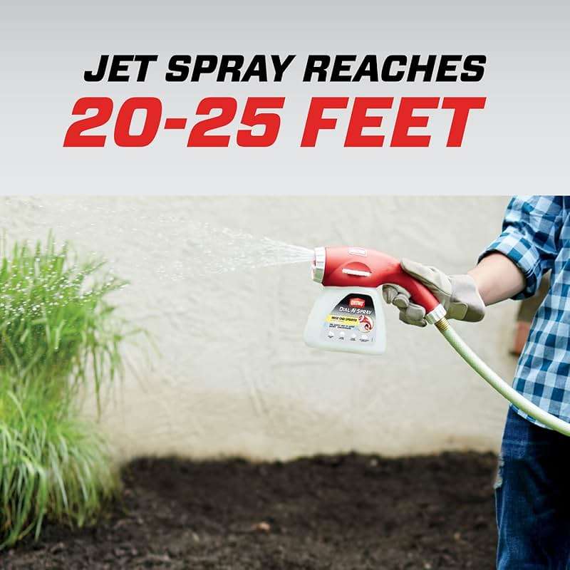 Ortho Dial N Spray Hose-End Sprayer - For Liquid Weed Killer, Insect Killer and Fungicide, Hose Fertilizer Sprayer with 14 Dilution Settings - Image 10