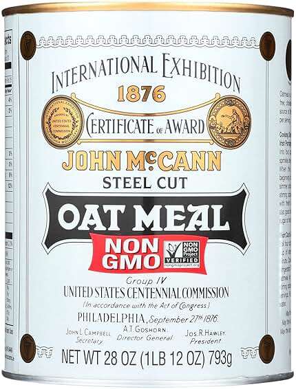 Mccann's Steel Cut Oatmeal, 28-Ounce Tin (Pack of 2) - Image 1