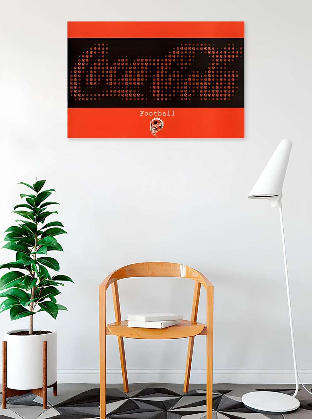 BUY ART FOR LESS Officially Licensed Coca-Cola Football (Soccer) Sports Art Poster - 36 x 24 Inch - Decorative Print - Poster Paper - Ready to Frame - Image 2