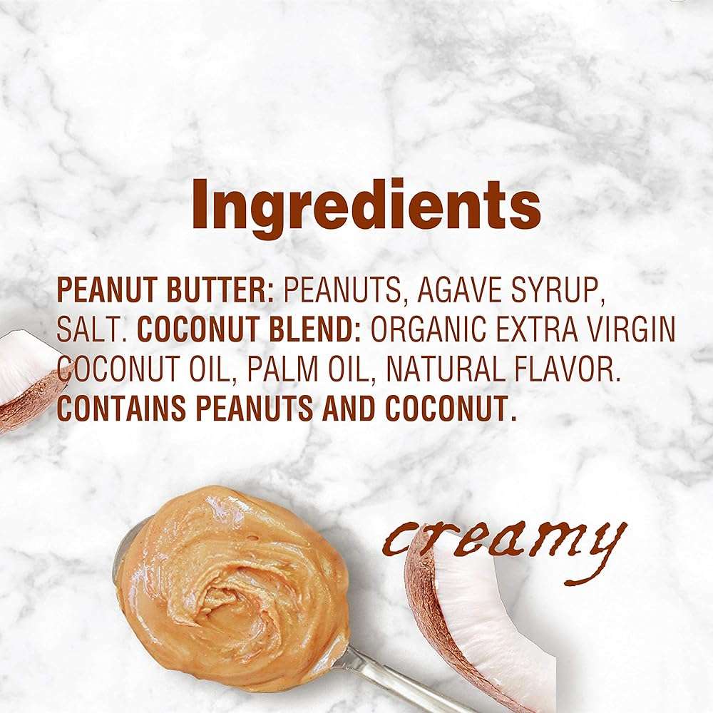 Earth Balance Creamy Peanut and Coconut Oil Spread, Vegan and Gluten Free, 16 oz. - Image 3