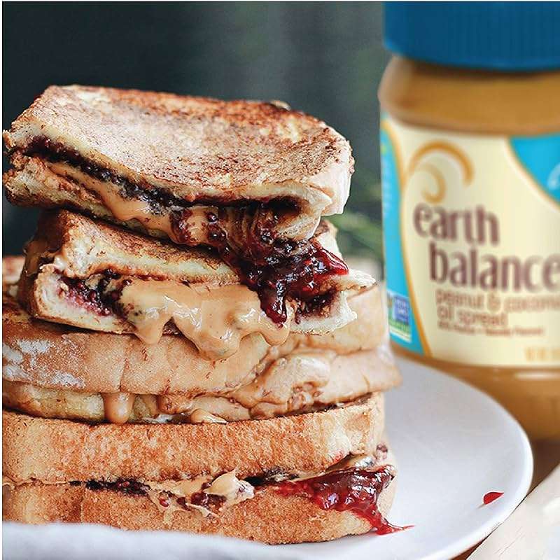 Earth Balance Creamy Peanut and Coconut Oil Spread, Vegan and Gluten Free, 16 oz. - Image 6