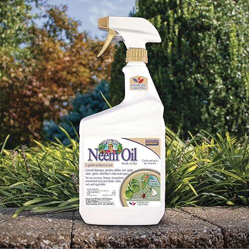 Bonide Captain Jack's Neem Oil, 32 oz Ready-to-Use Spray, Multi-Purpose Fungicide, Insecticide and Miticide for Organic Gardening - Image 2