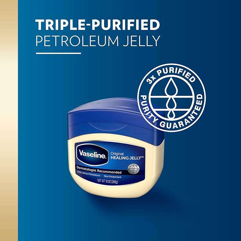 Vaseline Petroleum Jelly Original Skin Care For Dry Skin and Eczema Relief 100% Pure Petroleum Jelly 13 oz - Image 6