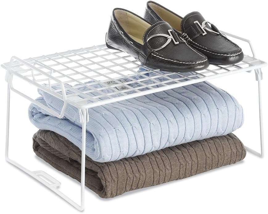 Whitmor Wire Grid Stacking Utility Shelf - Image 4