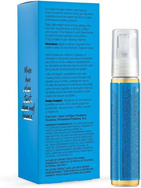 Marc Anthony Exotic Argan Oil Treatment with Keratin - Ultra-Lightweight Hair Oil Treatment Hydrates & Strengthens for Shiny, Healthy-Looking Hair for All Hair Types - Sulfate & Paraben Free - Image 7