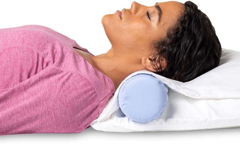 OPTP The Original McKenzie Cervical Roll, 20" Neck Support Pillow to Relieve Neck and Back Pain - Round Pillow for Improved Sleeping Support and Cervical Pain Relief - Made in The USA - Image 5