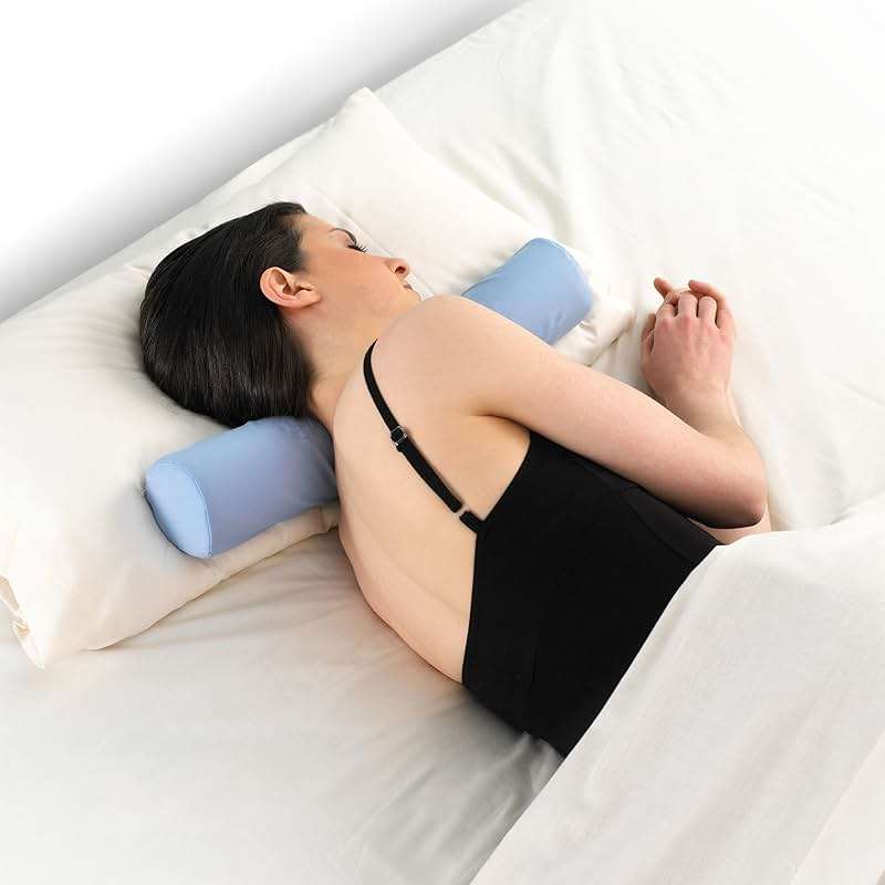 OPTP The Original McKenzie Cervical Roll, 20" Neck Support Pillow to Relieve Neck and Back Pain - Round Pillow for Improved Sleeping Support and Cervical Pain Relief - Made in The USA - Image 6