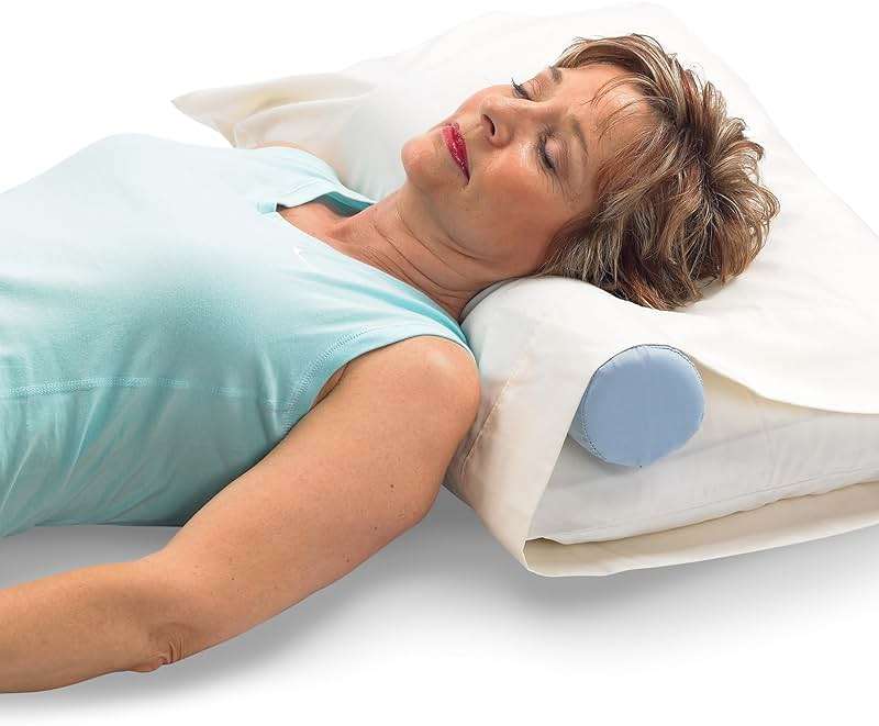 OPTP The Original McKenzie Cervical Roll, 20" Neck Support Pillow to Relieve Neck and Back Pain - Round Pillow for Improved Sleeping Support and Cervical Pain Relief - Made in The USA - Image 7