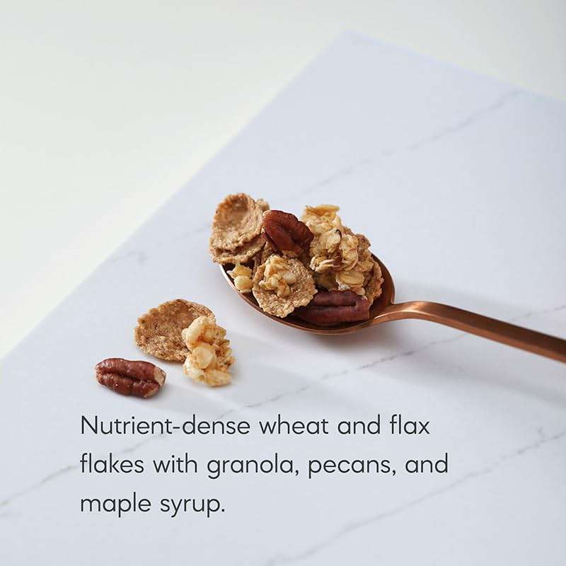 Nature's Path Organic Flax Plus Maple Pecan Crunch Cereal, 11.5 oz (Pack of 1), Non-GMO - Image 4