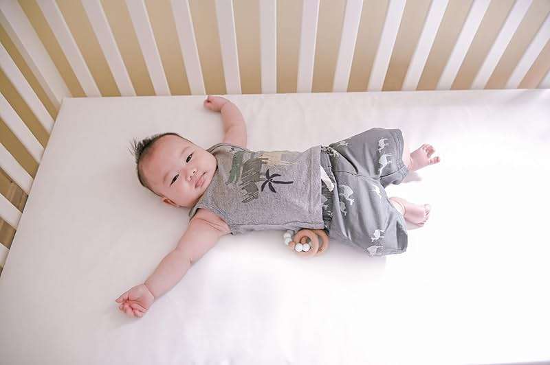 Lullaby Earth Non-Toxic Crib Mattress - Waterproof - Fits Standard Baby and Toddler Bed, White - Image 7
