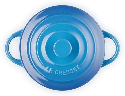 Le Creuset Stoneware Mini Round Cocotte, 8 oz., Marseille - Image 4