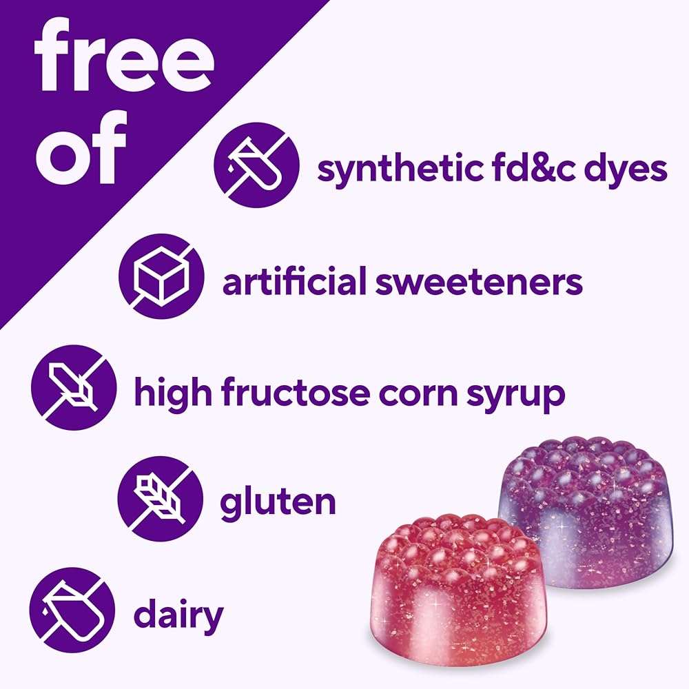 Vitafusion Women's Multivitamin Gummy | 150 Adult Gummies | with Vitamins A, B, C, D, E | Berry Flavor | Gluten and Dairy Free Supplement - Image 7