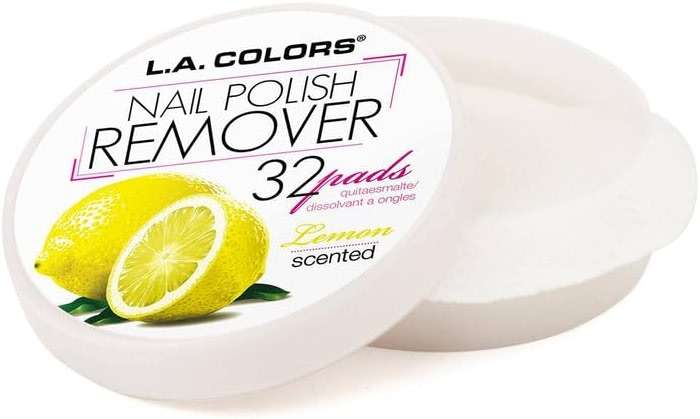 L.A. COLORS Nail Polish Remover, Lemon Scent CNR961 - Image 2