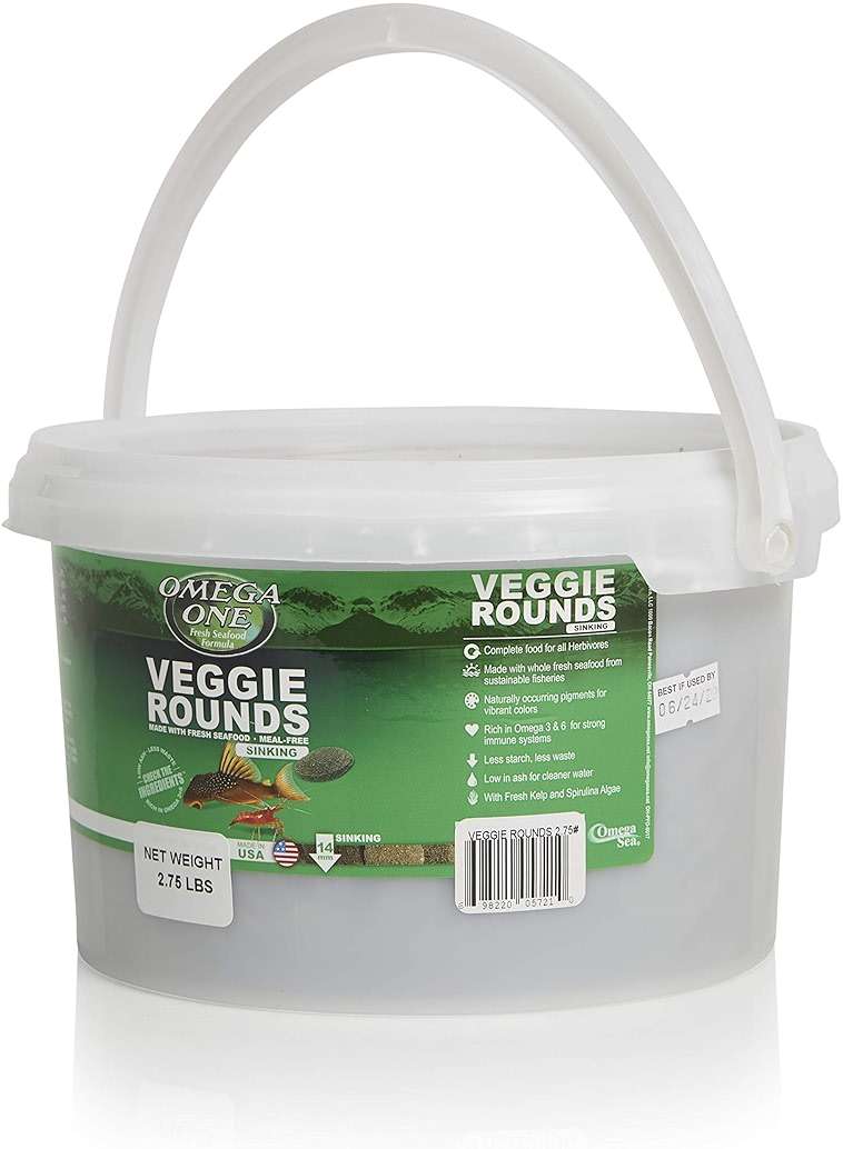 Omega One Veggie Rounds, 14mm Rounds, Sinking, 2.75 lb Bucket - Image 3