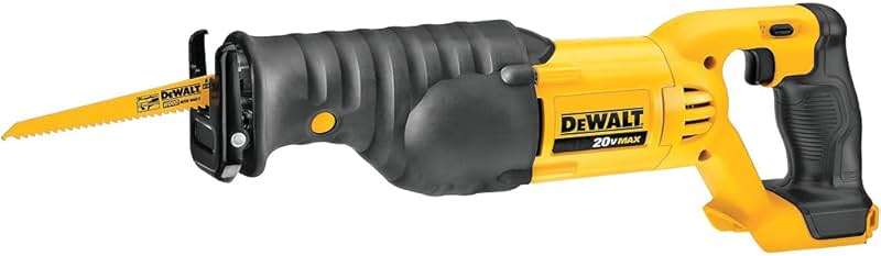 DEWALT 20V MAX Reciprocating Saw, 3,000 Strokes Per Minute, Variable Speed Trigger Cordless Saw, Tool Only (DCS380B) - Image 1