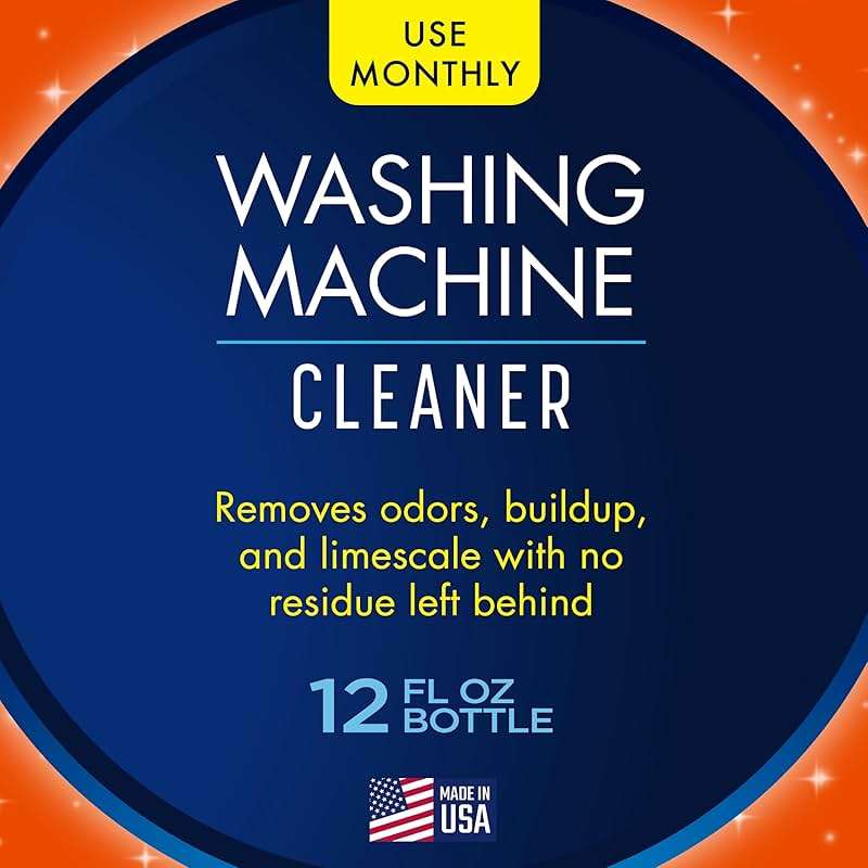 Glisten Washing Machine Cleaner, Helps Remove Odor, Buildup, and Limescale, Fresh Scent, Made in the USA, 12 Ounce Bottle - Image 2