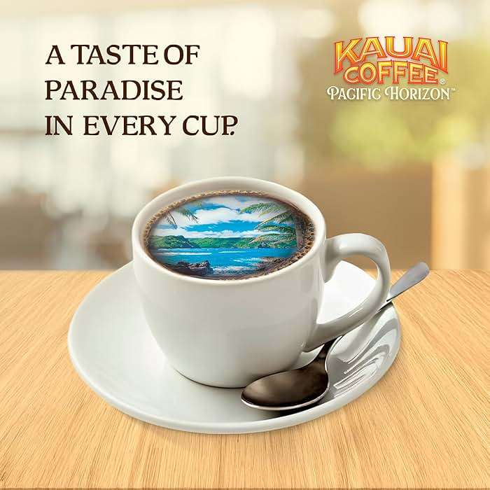 Kauai Hawaiian Ground Coffee, Vanilla Macadamia Nut Flavor (10 oz Bag) - 10% Hawaiian Coffee from Hawaii's Largest Coffee Grower - Bold, Rich Blend, 10 oz - Image 7
