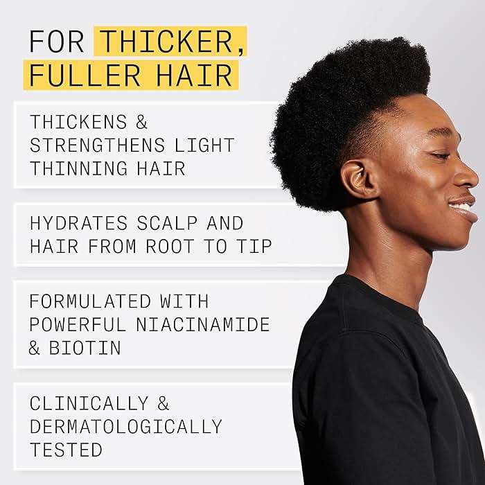 Nioxin System 1 Scalp + Hair Thickening Conditioner for Natural Hair with Light Thinning | Strengthen Against Breakage with Niacinamide & Biotin | Refreshed Scalp with Healthy Shine - Image 6