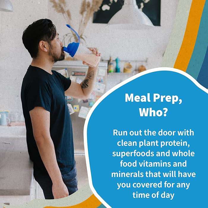 Garden of Life Meal Replacement Shakes, Raw Organic, Vanilla Protein Powder with Plant Based Pea Protein, Sprouts, Greens, Probiotics, Dairy Free 28 Servings - Image 5