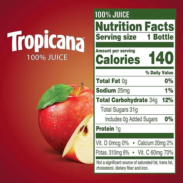 Tropicana Apple Juice, 10 Ounce (Pack of 24) - Image 2
