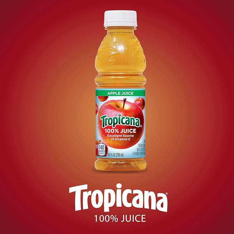 Tropicana Apple Juice, 10 Ounce (Pack of 24) - Image 8