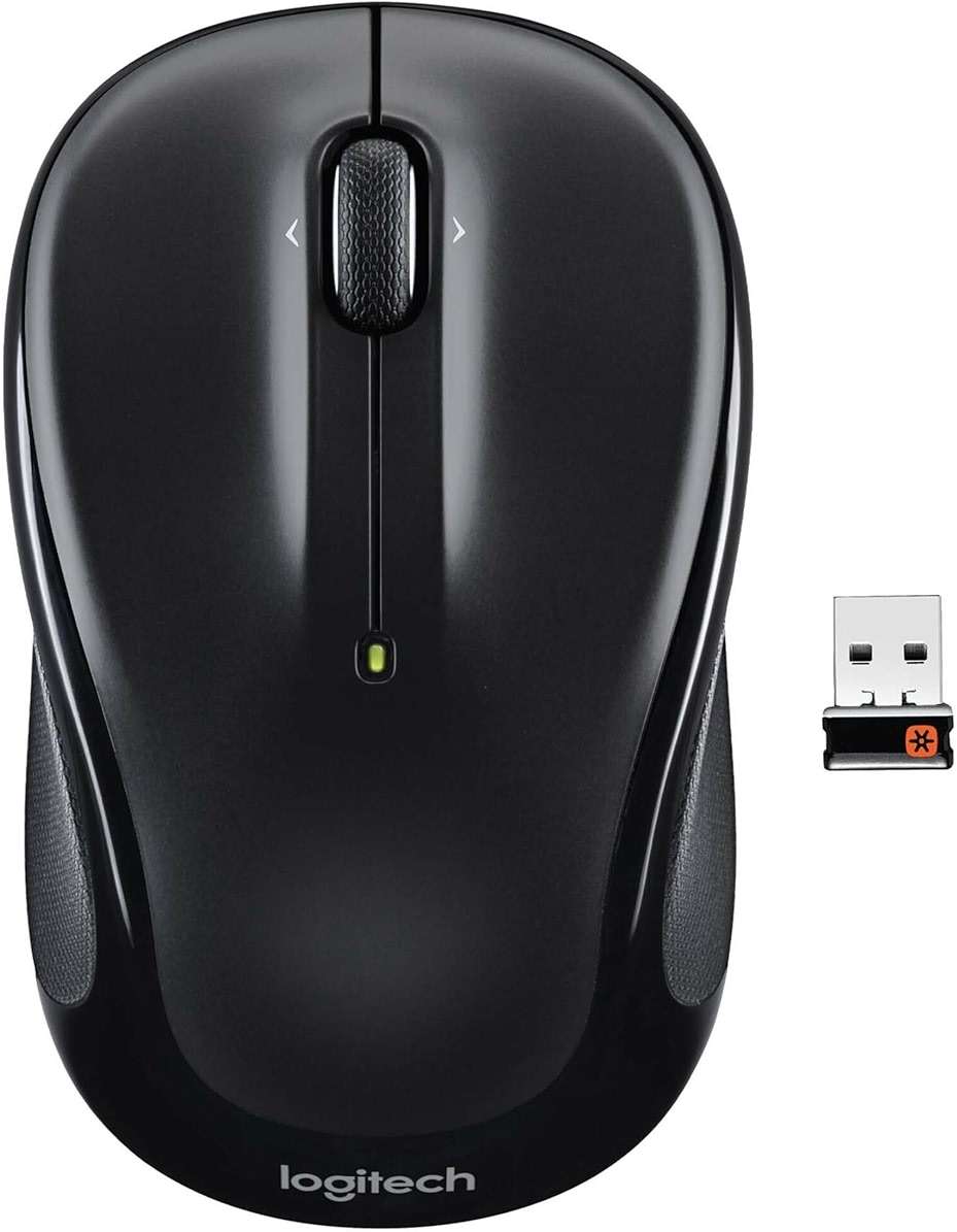Logitech M325 Wireless Mouse for Web Scrolling - Black - Image 1